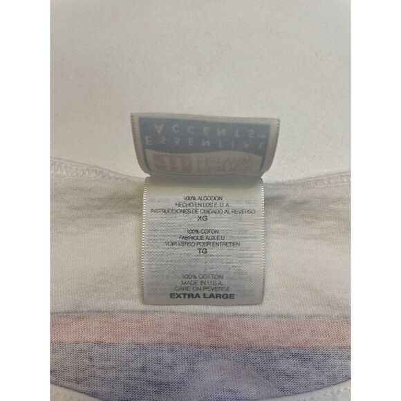 VINTAGE Aids Walk Miami 1996 Graphic Tank Top Women XL White 90s Single Stitch - Picture 10 of 12